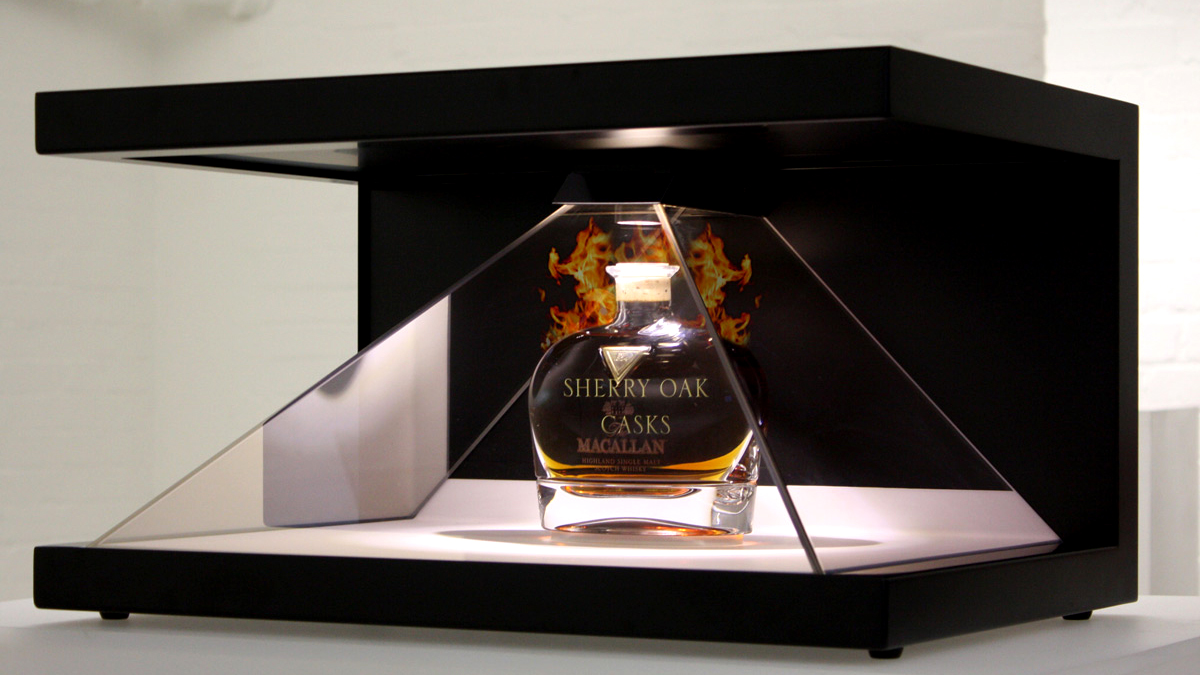 Holographic Point of Sale Display for The Macallan | INITION